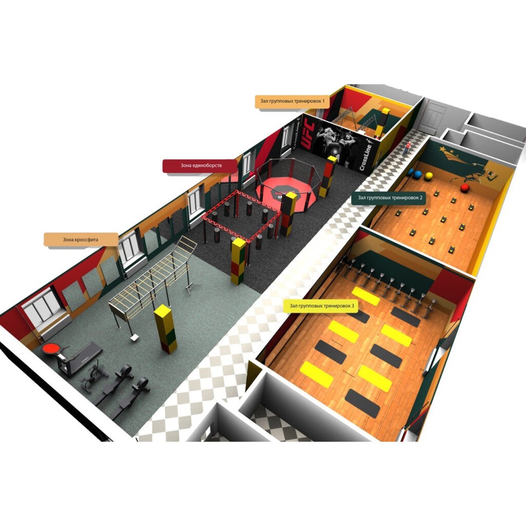 Фитнес-клуб «CROSSLINE Fitness» Фитнес-клуб «CROSSLINE Fitness»