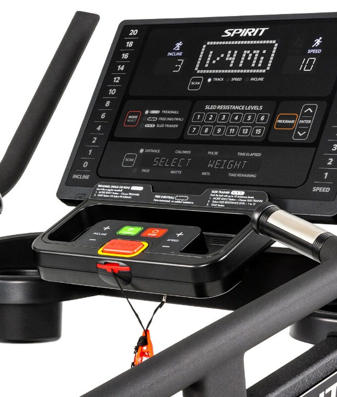 Беговая дорожка с реечным полотном SPIRIT CTSBS900