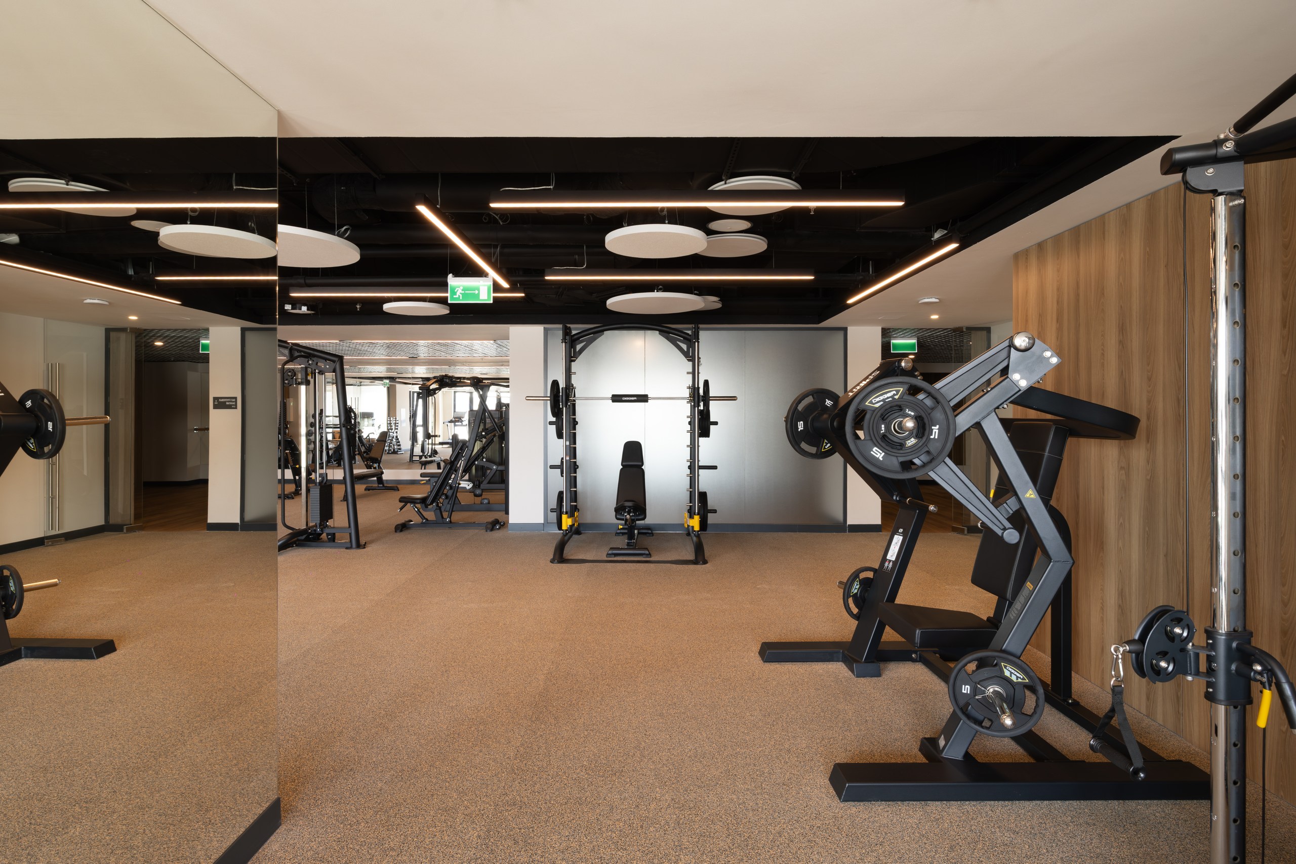 Фитнес-зал в отеле Эрбелия, Завидово