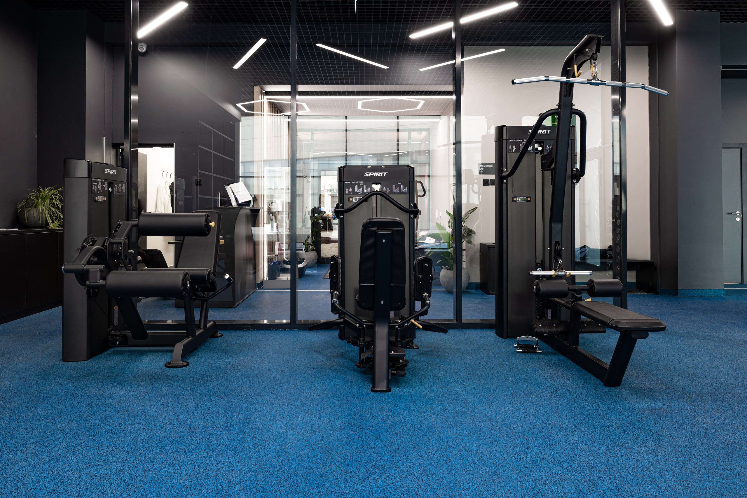 Фитнес-зал в отеле Рябина, Завидово Фитнес-зал в отеле Рябина, Завидово