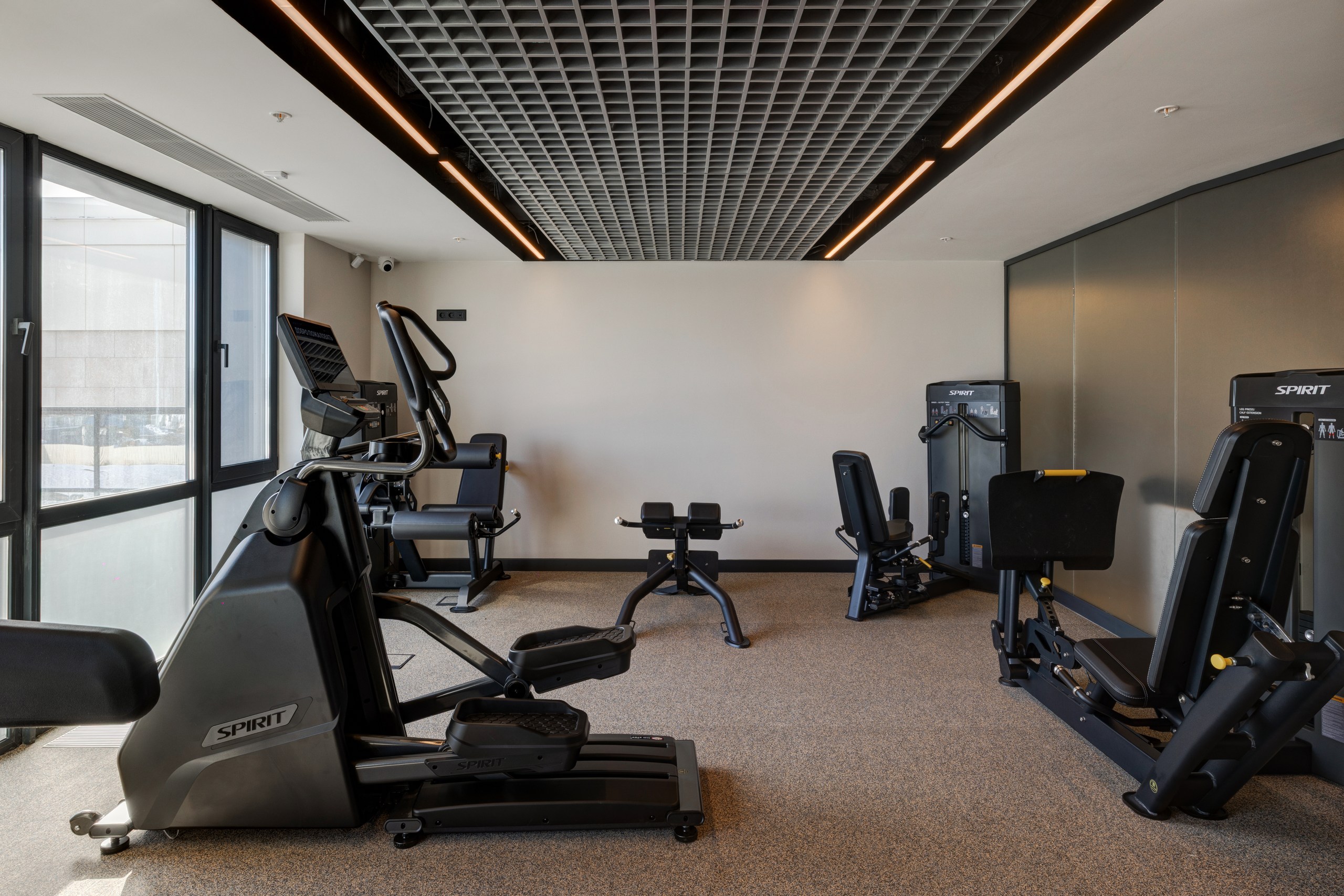 Фитнес-зал в отеле Эрбелия, Завидово