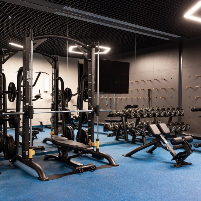 Фитнес-зал в отеле Рябина, Завидово