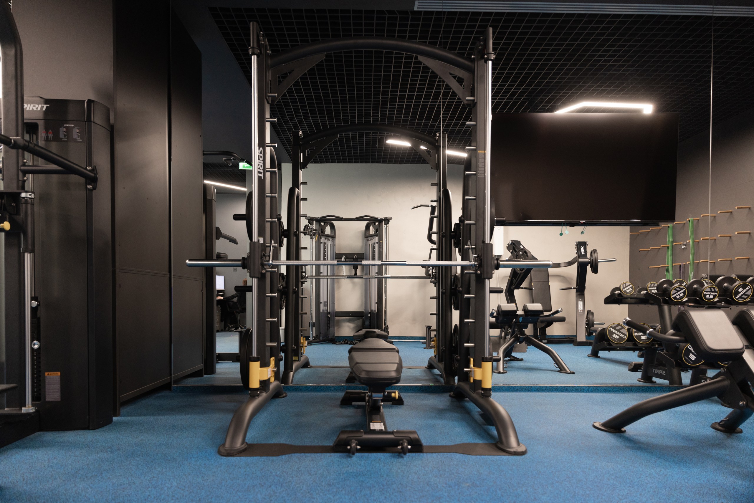 Фитнес-зал в отеле Рябина, Завидово Фитнес-зал в отеле Рябина, Завидово