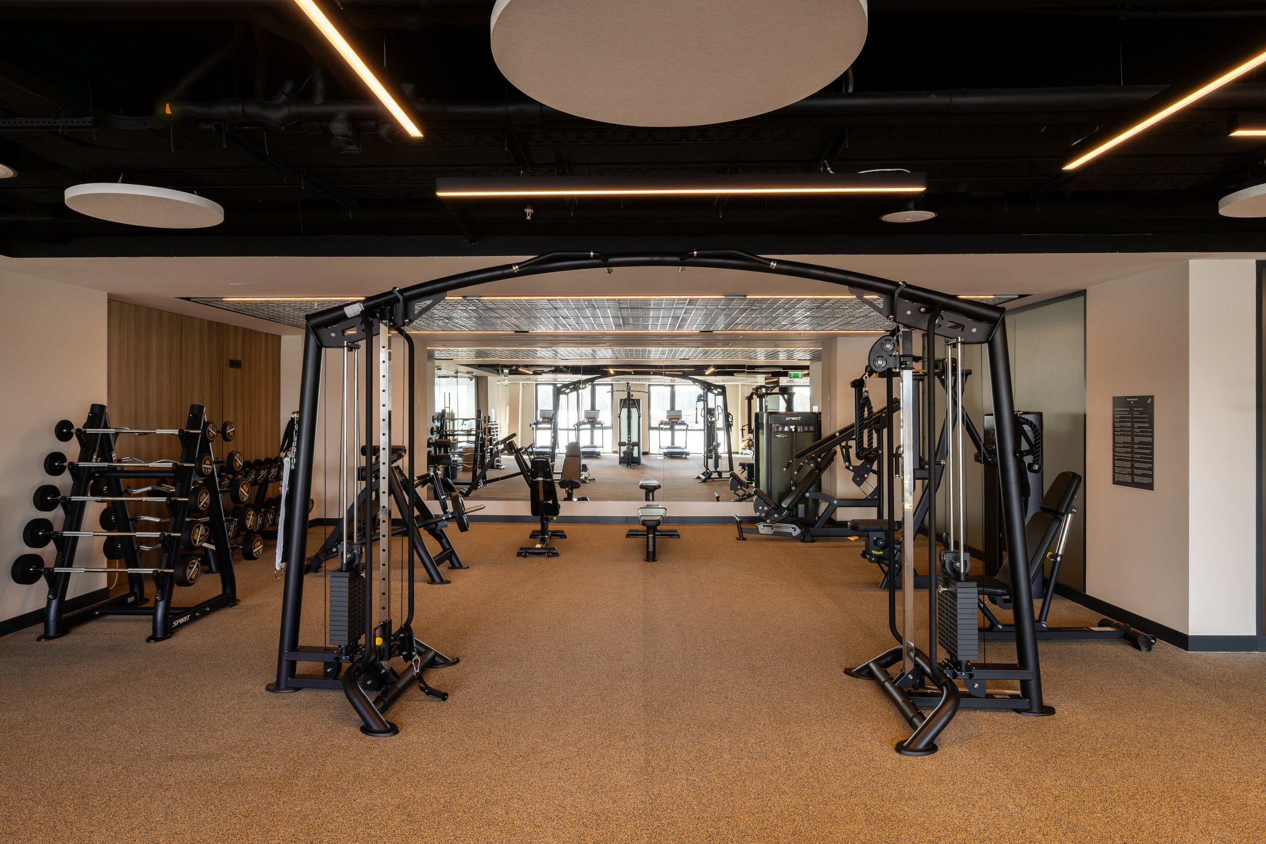 Фитнес-зал в отеле Эрбелия, Завидово