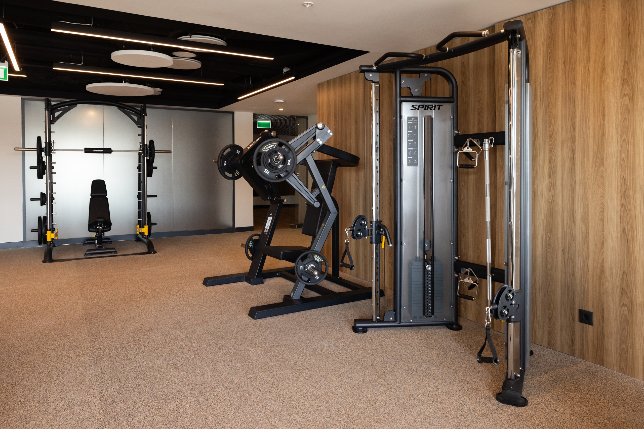 Фитнес-зал в отеле Эрбелия, Завидово