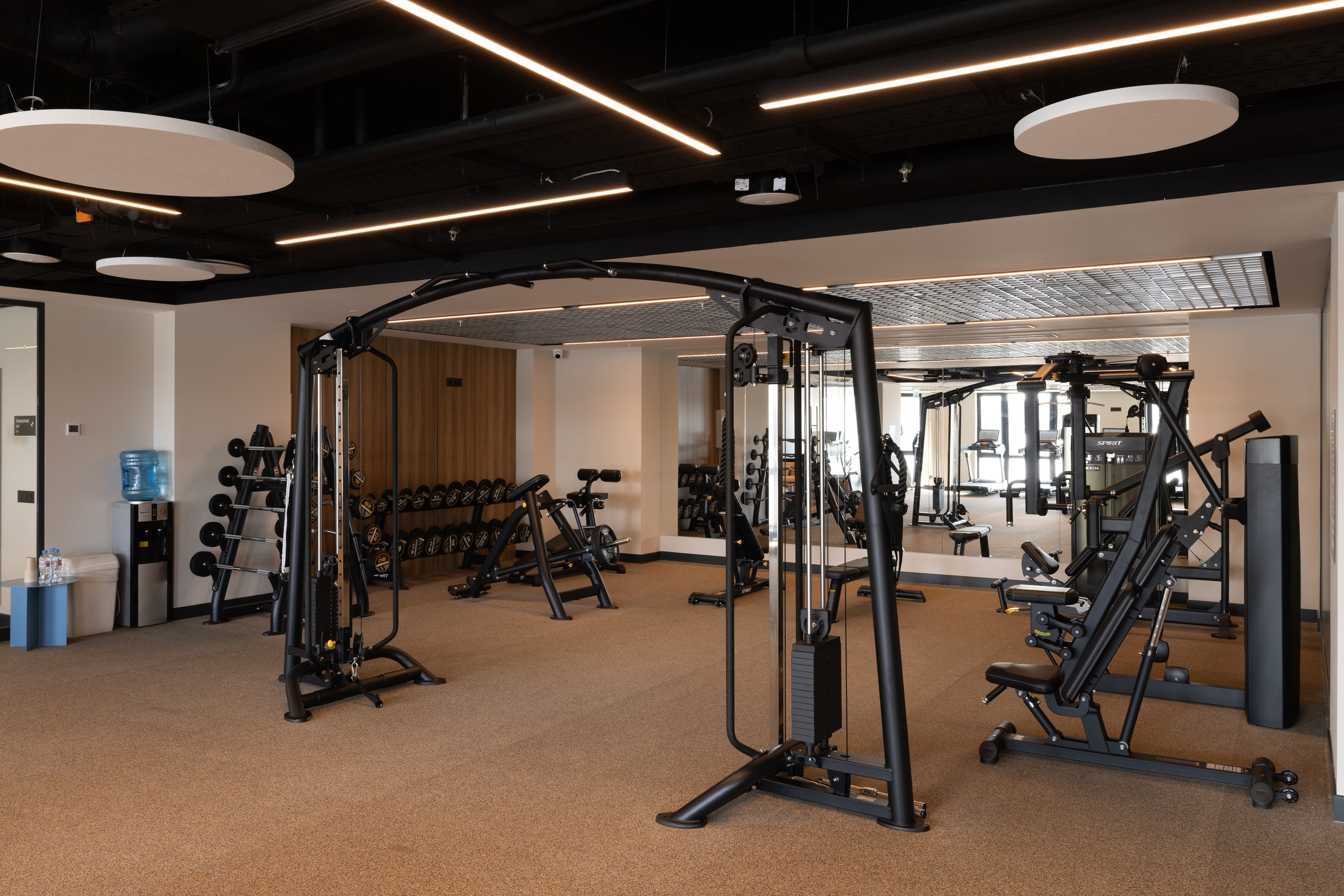 Фитнес-зал в отеле Эрбелия, Завидово