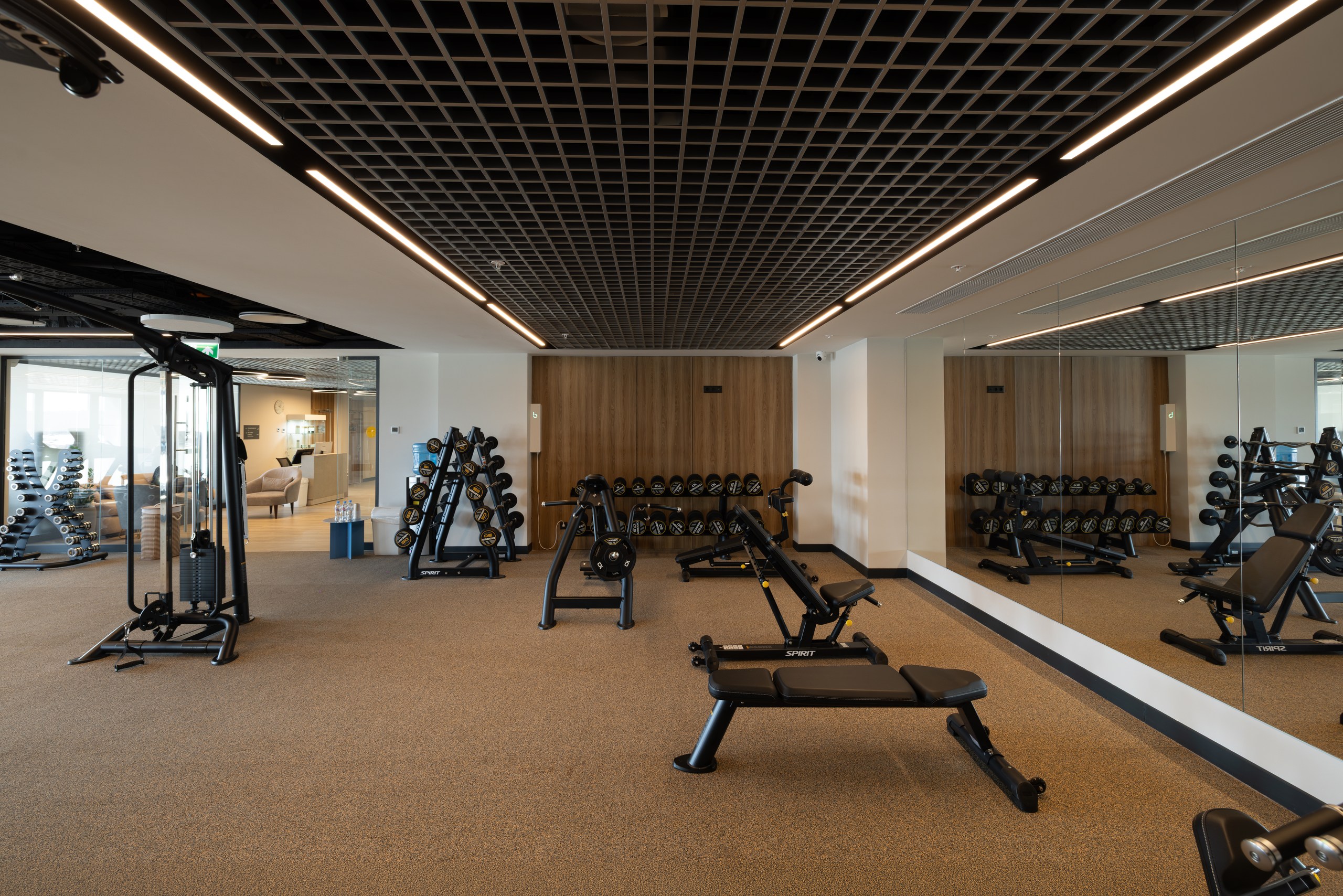 Фитнес-зал в отеле Эрбелия, Завидово