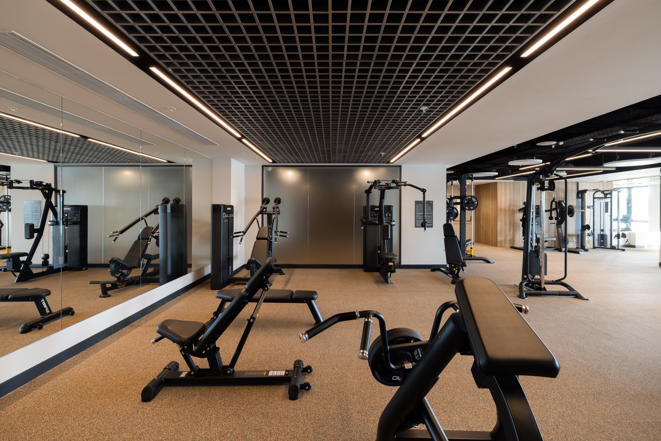 Фитнес-зал в отеле Эрбелия, Завидово