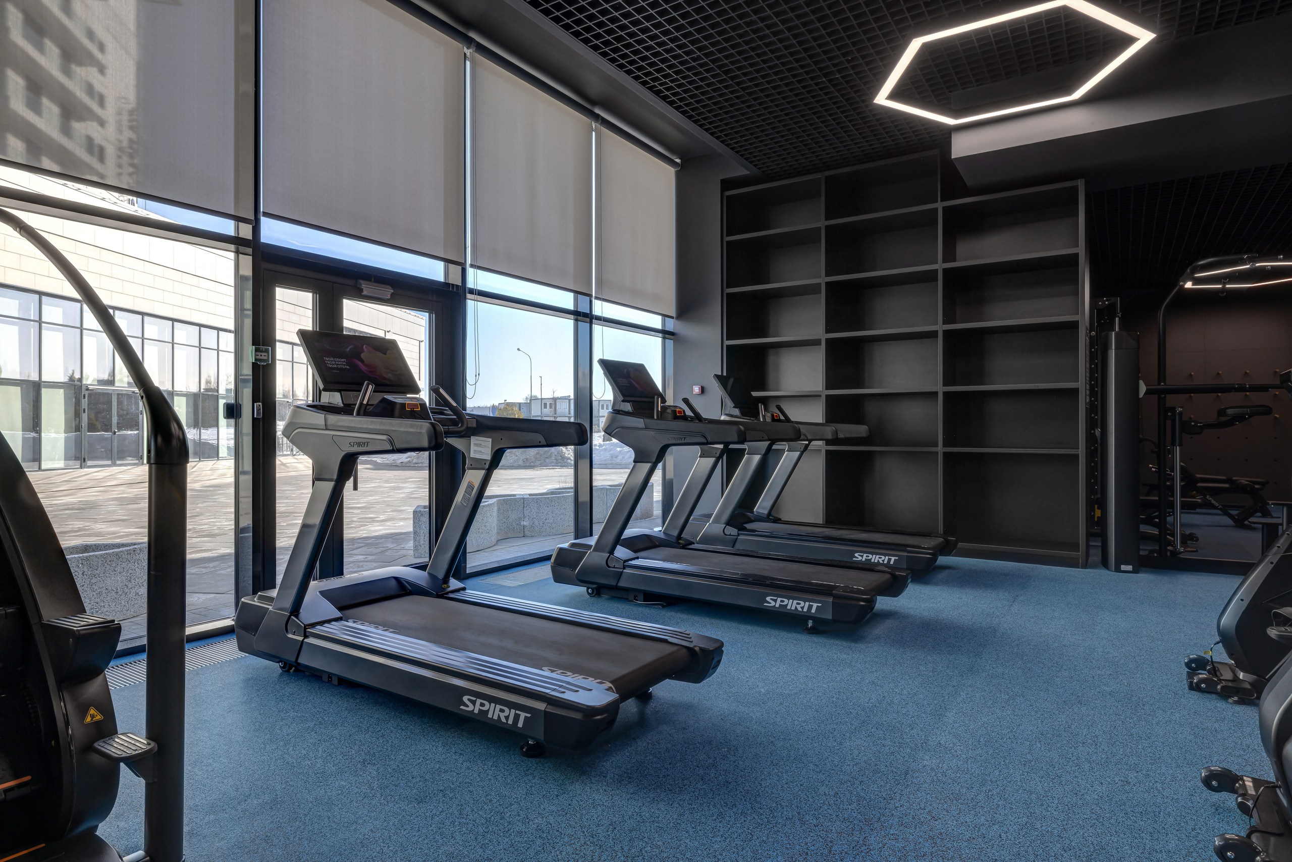 Фитнес-зал в отеле Рябина, Завидово Фитнес-зал в отеле Рябина, Завидово