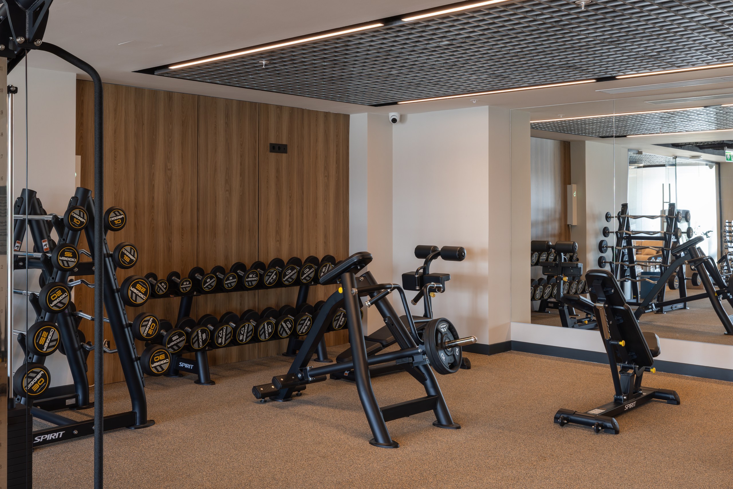 Фитнес-зал в отеле Эрбелия, Завидово