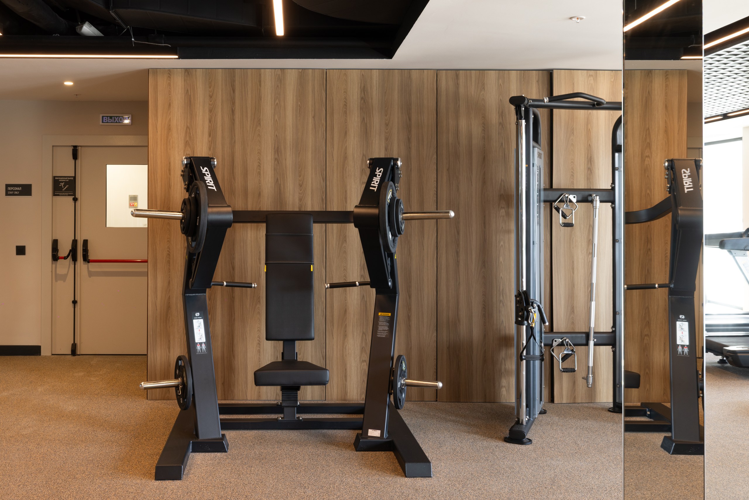 Фитнес-зал в отеле Эрбелия, Завидово
